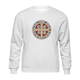 The Saint Benedict Medal Catholic Sweatshirt | Favorety DE