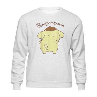 Sanrio Pompompurin Backside Sweatshirt | Favorety