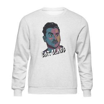 Schitts Creek David Rose Eat Glass Sweatshirt | Favorety