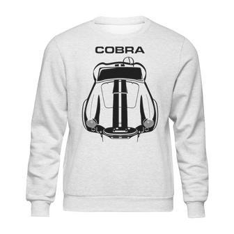 Shelby Ac Cobra 427 Black Stripes Sweatshirt | Favorety