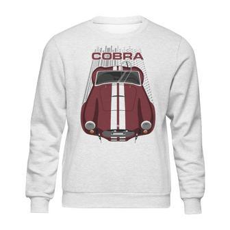 Shelby Ac Cobra 427 Maroon Sweatshirt | Favorety UK