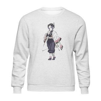 Shinobu Kocho Demon Slayers Graphic Sweatshirt | Favorety