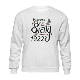 Sicily 1922 Television Funny Retro 80S Graphic Sweatshirt | Favorety AU