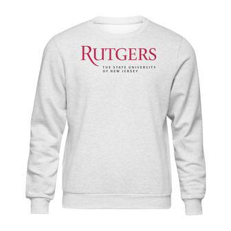 Simple Logo Rutgers University 2020 Sweatshirt | Favorety CA