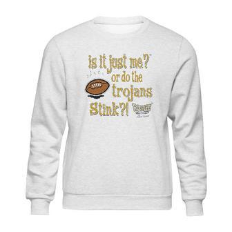 Smack Apparel Nd Fighting Irish Fans Is It Just Me Sweatshirt | Favorety