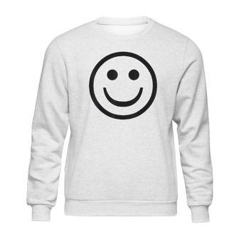 Smiley Face Cute Positive Happy Smile Face Sweatshirt | Favorety