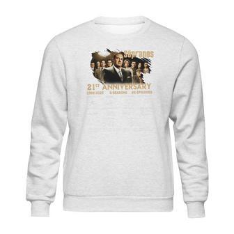 Sopranos 21St Anniversary 1999 2020 6 Seasons 86 Episodes Signatures Shirth Sweatshirt | Favorety UK