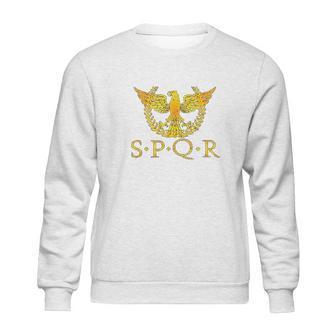 Spqr Senatus Populusque Romanus Sweatshirt | Favorety UK