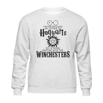 Supernatural I Never Received My Letter To Hogwarts So I’M Hunting With Winchesters Shirt Sweatshirt | Favorety UK