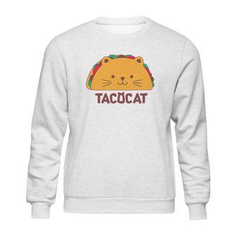 Tacocat Spelled Backwards Is Taco Cat Funny Sweatshirt | Favorety AU