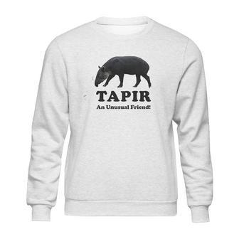 Tapir An Unusual Friend Sweatshirt | Favorety