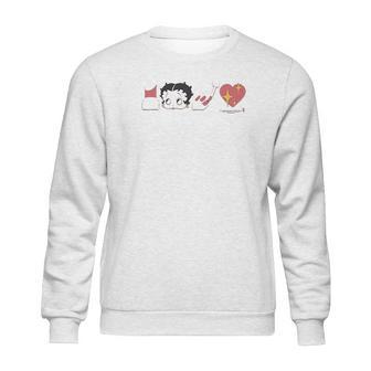 Trevco Betty Boop Sweetheart Sweatshirt | Favorety UK