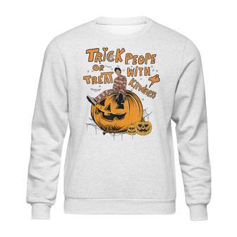 Trick Or Treat People With Kindness Halloween Sweatshirt | Favorety CA