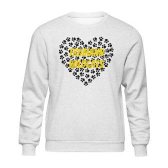 Trumann Wildcats Paws Hear Sweatshirt | Favorety AU