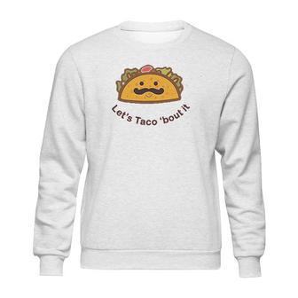 Trunk Candy Lets Taco Bout It Kids Tri Blend Sweatshirt | Favorety AU