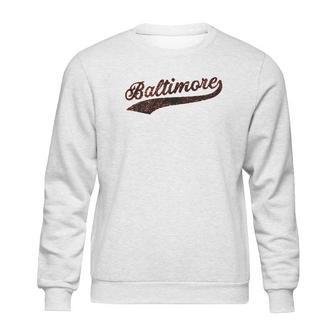 Ugp Campus Apparel Hometown Baseball Script Hometown Sweatshirt | Favorety CA