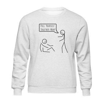 Ugp Campus Apparel Pull Yourself Together Sweatshirt | Favorety AU