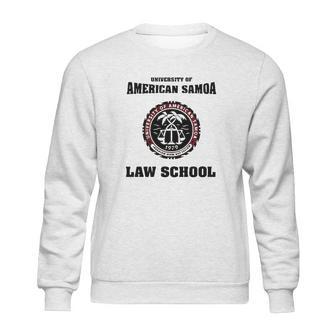 University Of American Samoa Law School Sweatshirt | Favorety UK