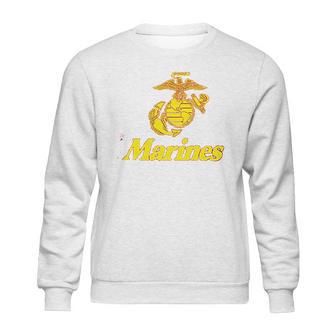 Usmc Marines Red Sweatshirt | Favorety