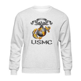 Usmc Semper Fidelis Sweatshirt | Favorety