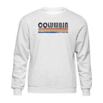 Vintage 1980S Style Columbia Sweatshirt | Favorety