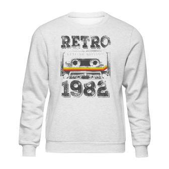 Vintage 1982 40 Years Old Cassette Tape 40Th Birthday Sweatshirt | Favorety