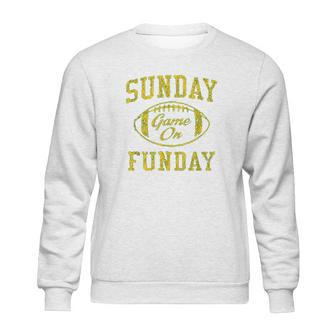 Vintage Sunday Funday Green Bay Football Retro Sweatshirt | Favorety CA