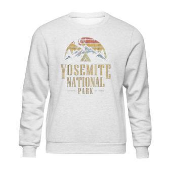 Vintage Yosemite National Park Campfire Sweatshirt | Favorety UK