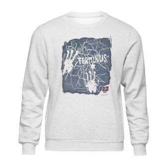 The Walking Dead Terminus Map Sweatshirt | Favorety UK