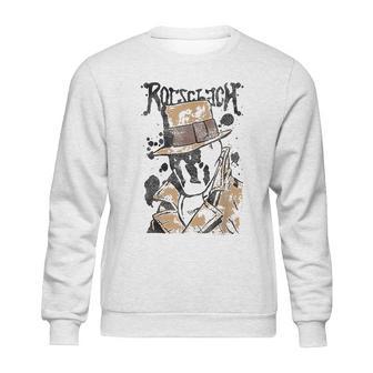 Watchmen Rorschach Splatter Sweatshirt | Favorety