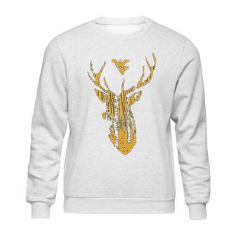 West Virginia Mountaineers Hunting Forest Deer Sweatshirt | Favorety UK