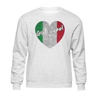 I Will Have The Gabagool Italian Heart Sweatshirt | Favorety