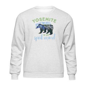 Yosemite National Park Half Dome Bear Sweatshirt | Favorety AU