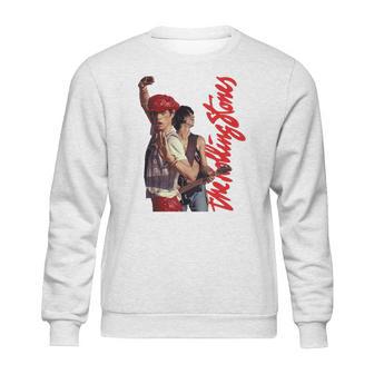 Young Mick Jagger And Keith Richards Sweatshirt | Favorety UK