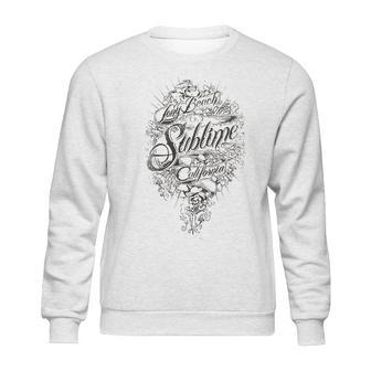 Zion Juniors SublimeBanner Light Grey Baby Doll Sweatshirt | Favorety DE