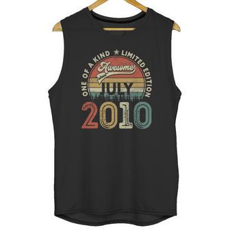 12Th Birthday Retro Vintage Born In July 2010 12 Years Old Unisex Tank Top | Favorety DE