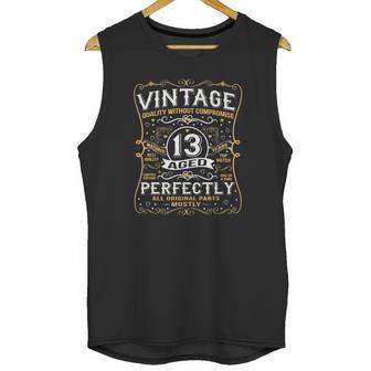 13 Years Old Gifts Vintage Born In 2009 Classic 13Th Birthday Unisex Tank Top | Favorety