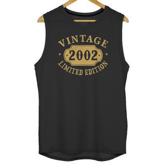 19 Years Old 19Th Birthday Anniversary Gift Limited 2002 Ver2 Unisex Tank Top | Favorety AU