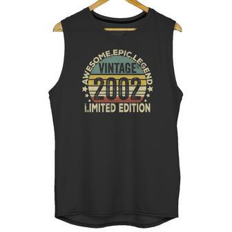 19 Years Old Retro Vintage Awesome Birthday 2002 Unisex Tank Top | Favorety