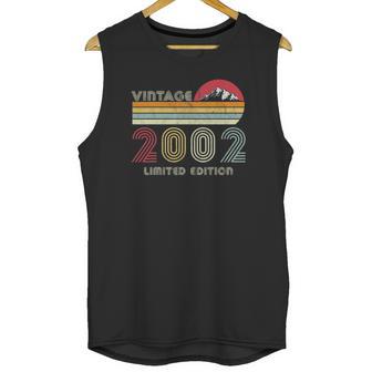 19 Years Old Gifts Vintage 2002 Limited Edition 19Th Birthday Unisex Tank Top | Favorety UK