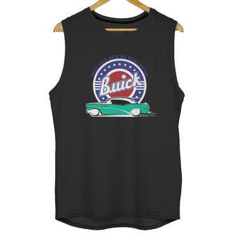 1954 Buick Turquoise White Unisex Tank Top | Favorety DE