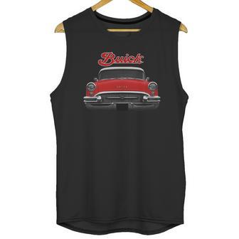 1955 Buick Two Side Red Unisex Tank Top | Favorety UK