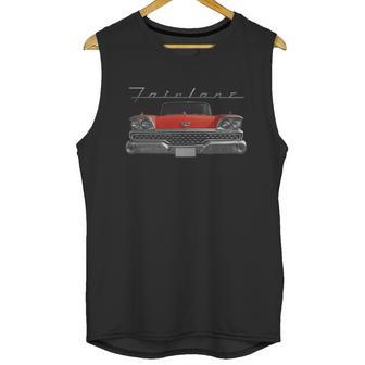 1959 Ford Fairlane Front Red Unisex Tank Top | Favorety CA