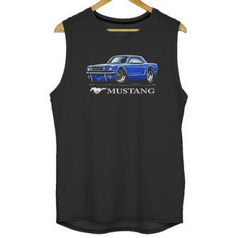 1965 1966 Ford Mustang Coupe Full Color Design Unisex Tank Top | Favorety