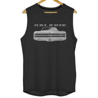 1969 Ford Galaxie Ltd Two Sided White Unisex Tank Top | Favorety DE