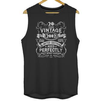 20 Years Old Vintage Made In 2002 20Th Birthday Gifts Unisex Tank Top | Favorety DE