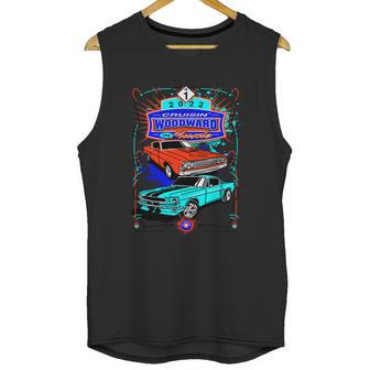 2022 Cruisin Woodward M1 In Muscle Car Cruise Unisex Tank Top | Favorety