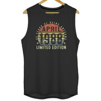 33 Years Old 33Rd Birthday Decoration April 1988 Ver2 Unisex Tank Top | Favorety