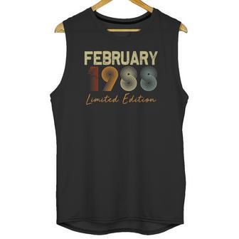 33 Years Old Birthday Gift February 1988 Limited Edition Unisex Tank Top | Favorety CA