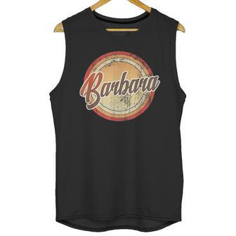 Graphic 365 Name Barbara Vintage Funny Personalized Unisex Tank Top | Favorety